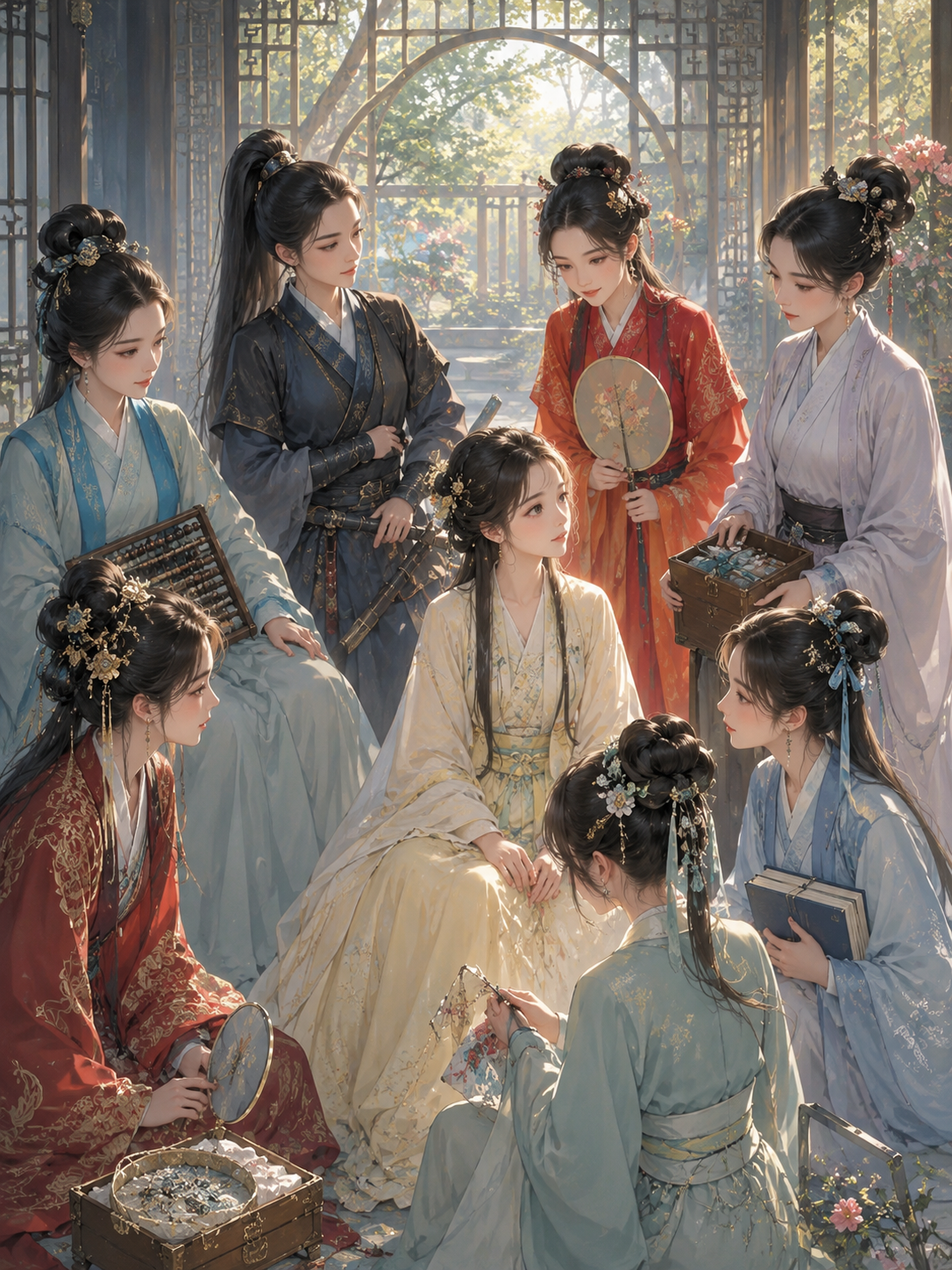 Mẫu Thân Qua Đời, Để Lại Cho Ta Bảy Vị Di Nương