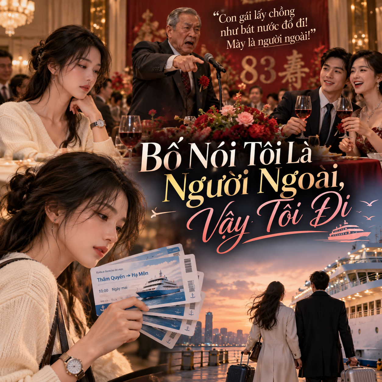 Bố Nói Tôi Là Người Ngoài, Vậy Tôi Đi