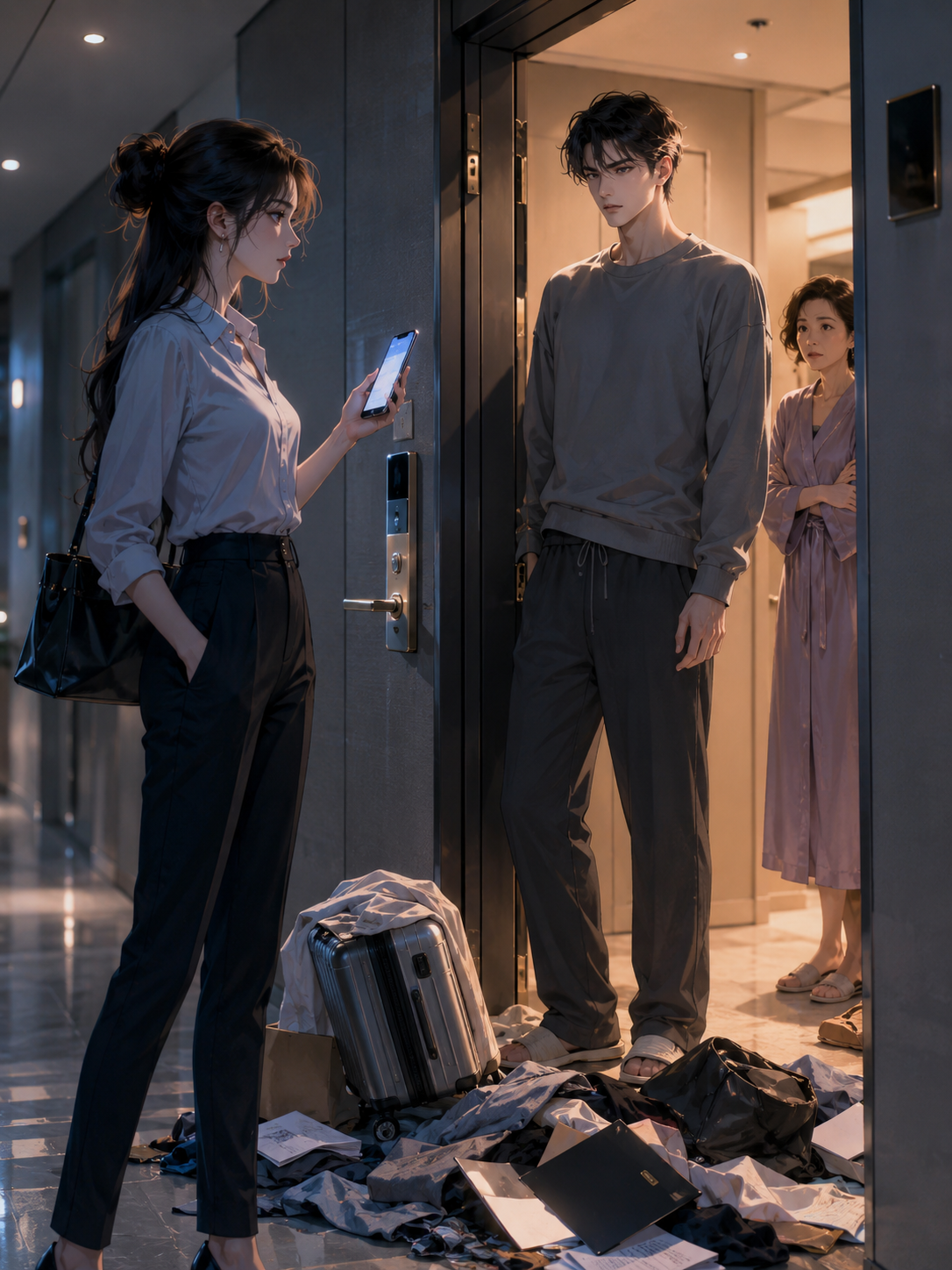 Anh Ném Hành Lý Tôi Ra Ngoài, Tôi Gọi Cảnh Sát